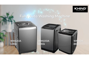 Khind Fully Auto Washing Machine | WM80A 100A & 120A